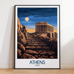 Athens Vintage Style Print