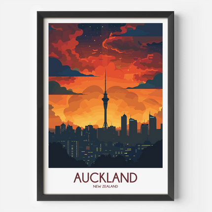 Auckland Destination Art Gift