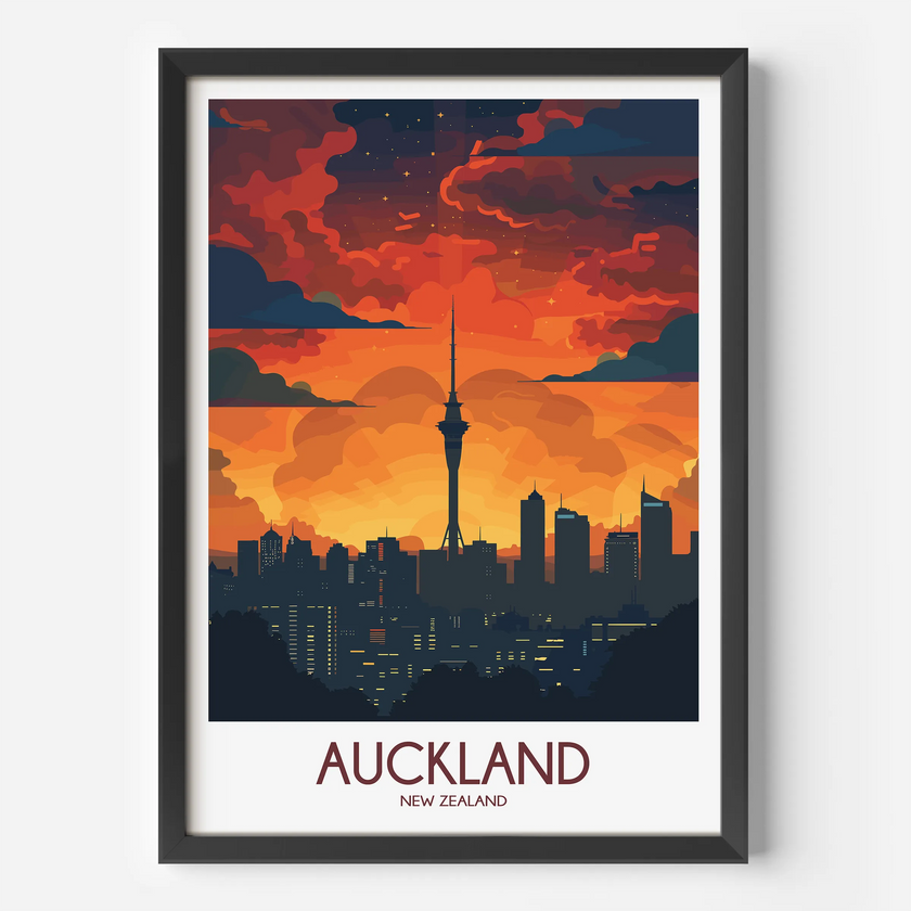 Auckland Destination Art Gift