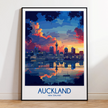 Auckland Souvenir Poster Print