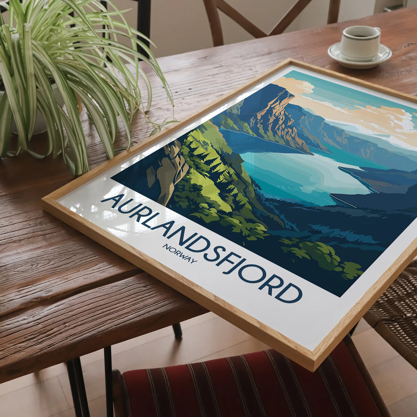 Aurlandsfjord Gallery Quality Print