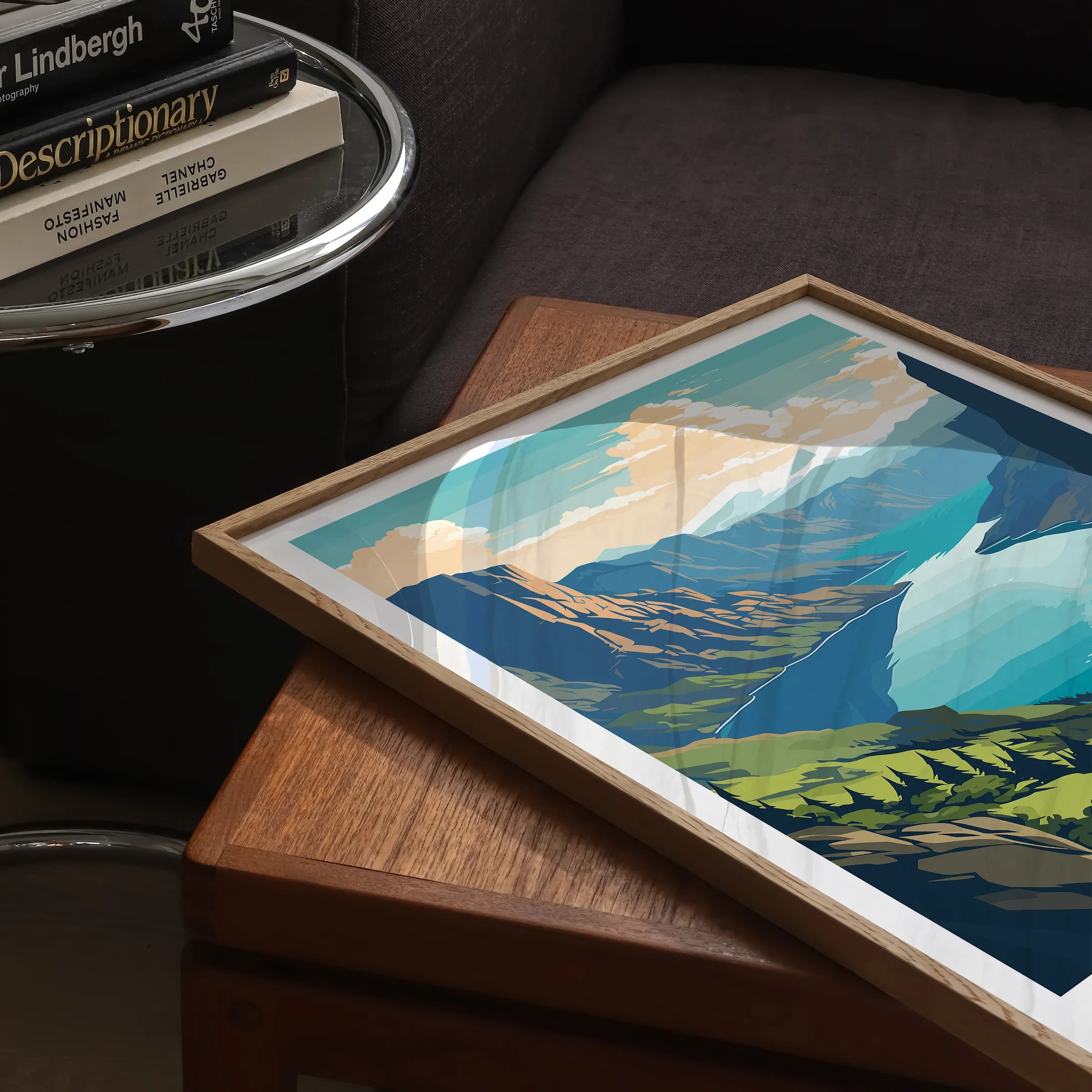 Aurlandsfjord Souvenir Poster Print