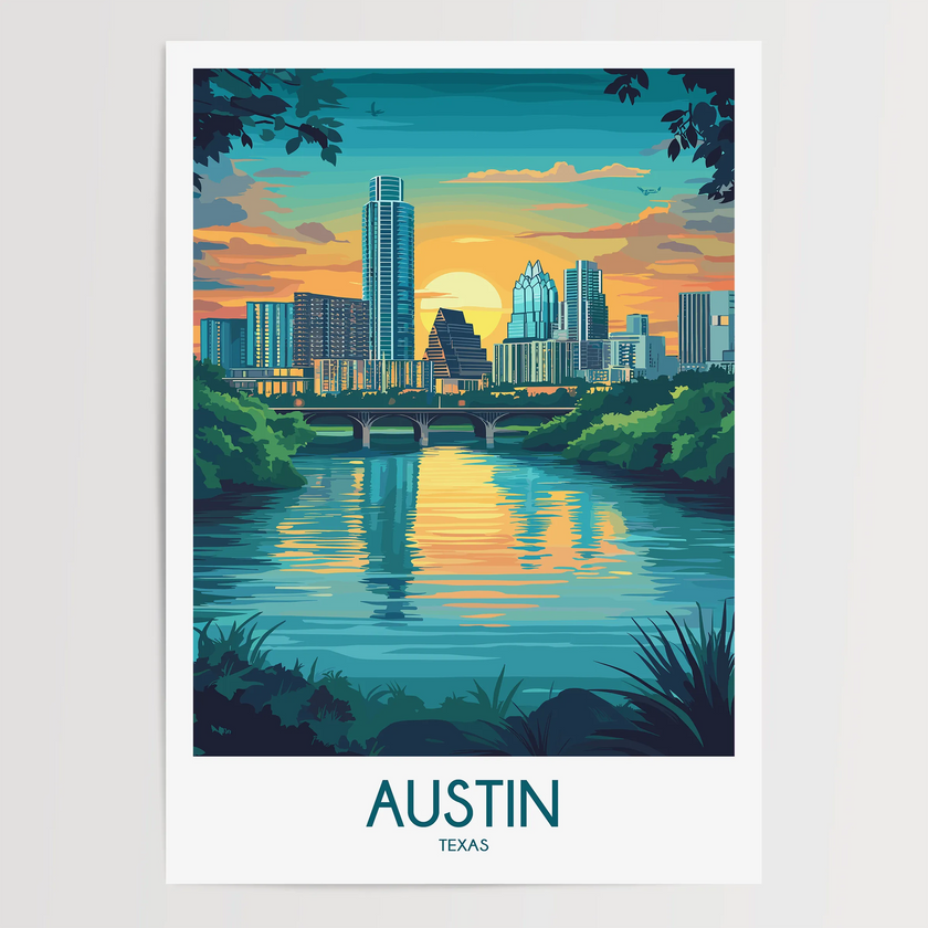 Austin Scenic Landscape Art