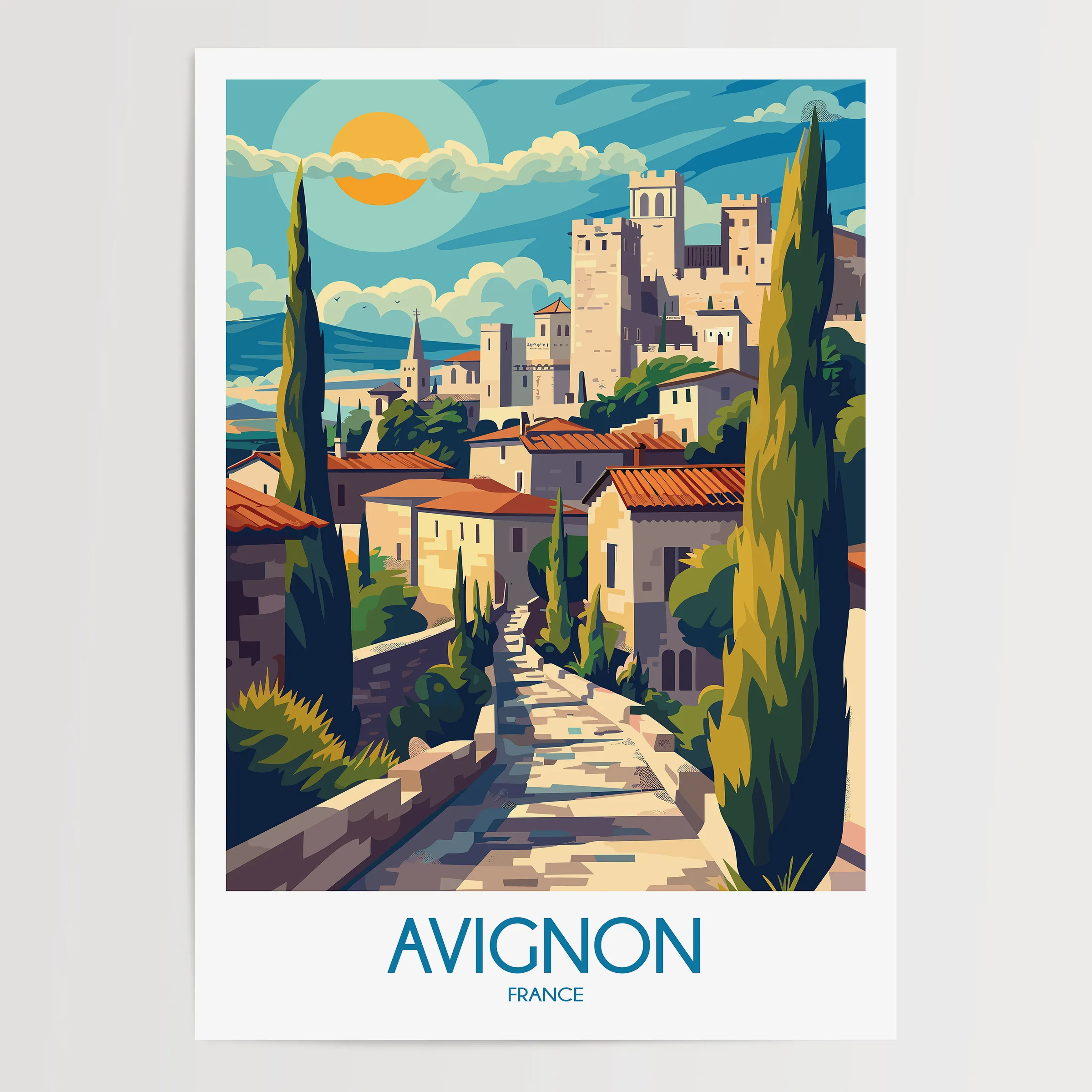 Avignon Travel Memory Gift