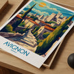 Avignon Vintage Style Print