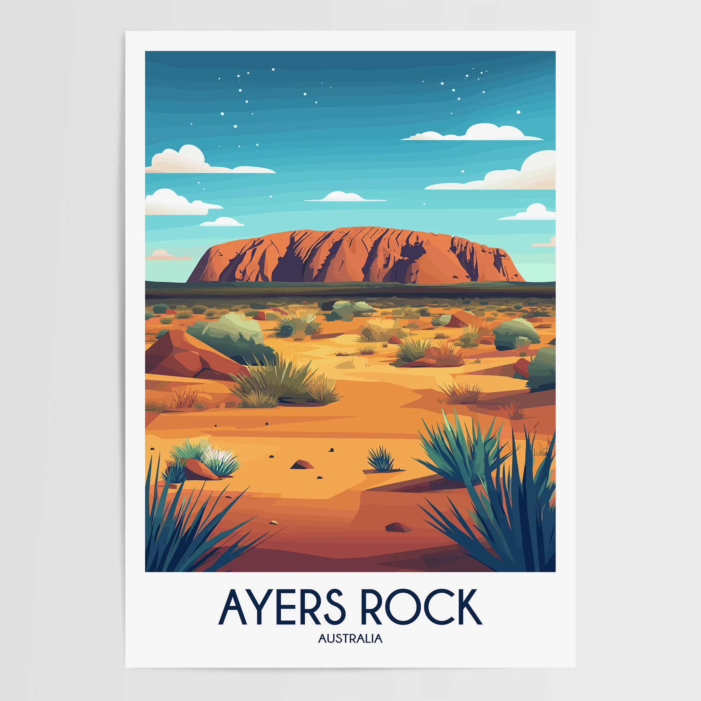 Ayers Rock Home Office Decor
