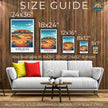 Ayers Rock Vintage Style Print