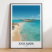 Ayia Napa Destination Art Gift