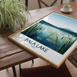 Bala Lake Minimalist Wall Art