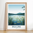 Bala Lake Souvenir Poster Print