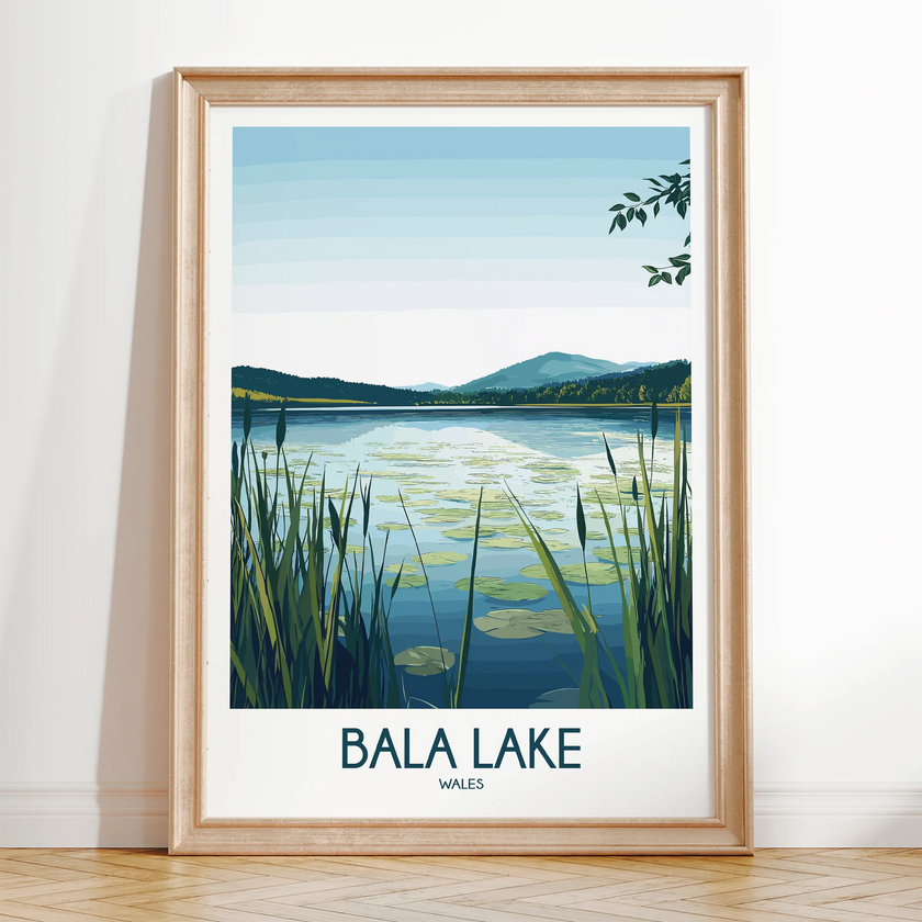 Bala Lake Souvenir Poster Print