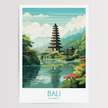 Bali Scenic Landscape Art