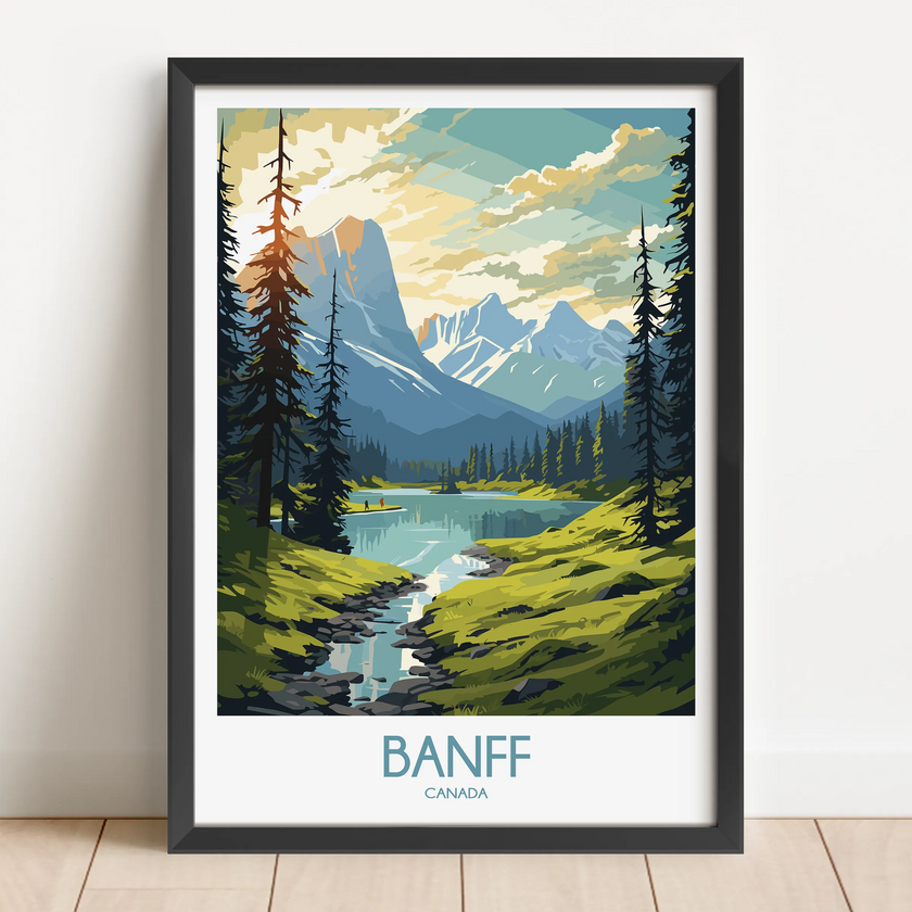 Banff Destination Art Gift