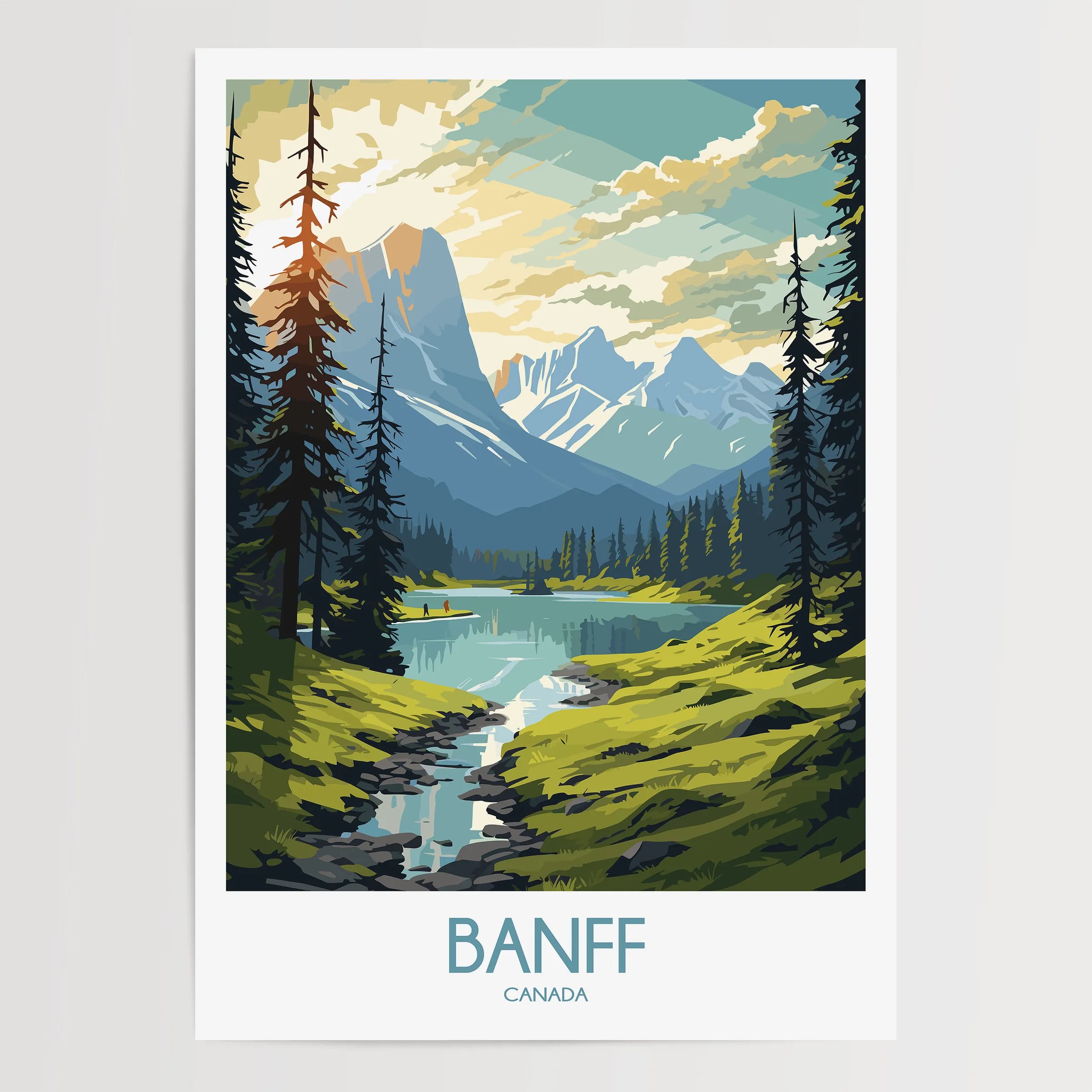 Banff Minimalist Wall Art