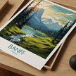 Banff Souvenir Poster Print