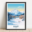 Banff Souvenir Poster Print