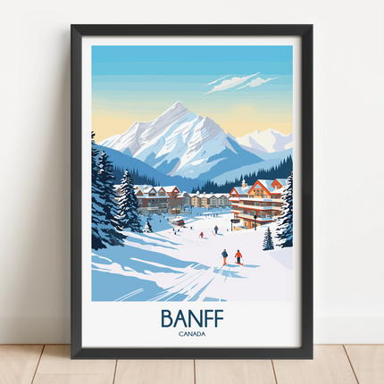 Banff Souvenir Poster Print