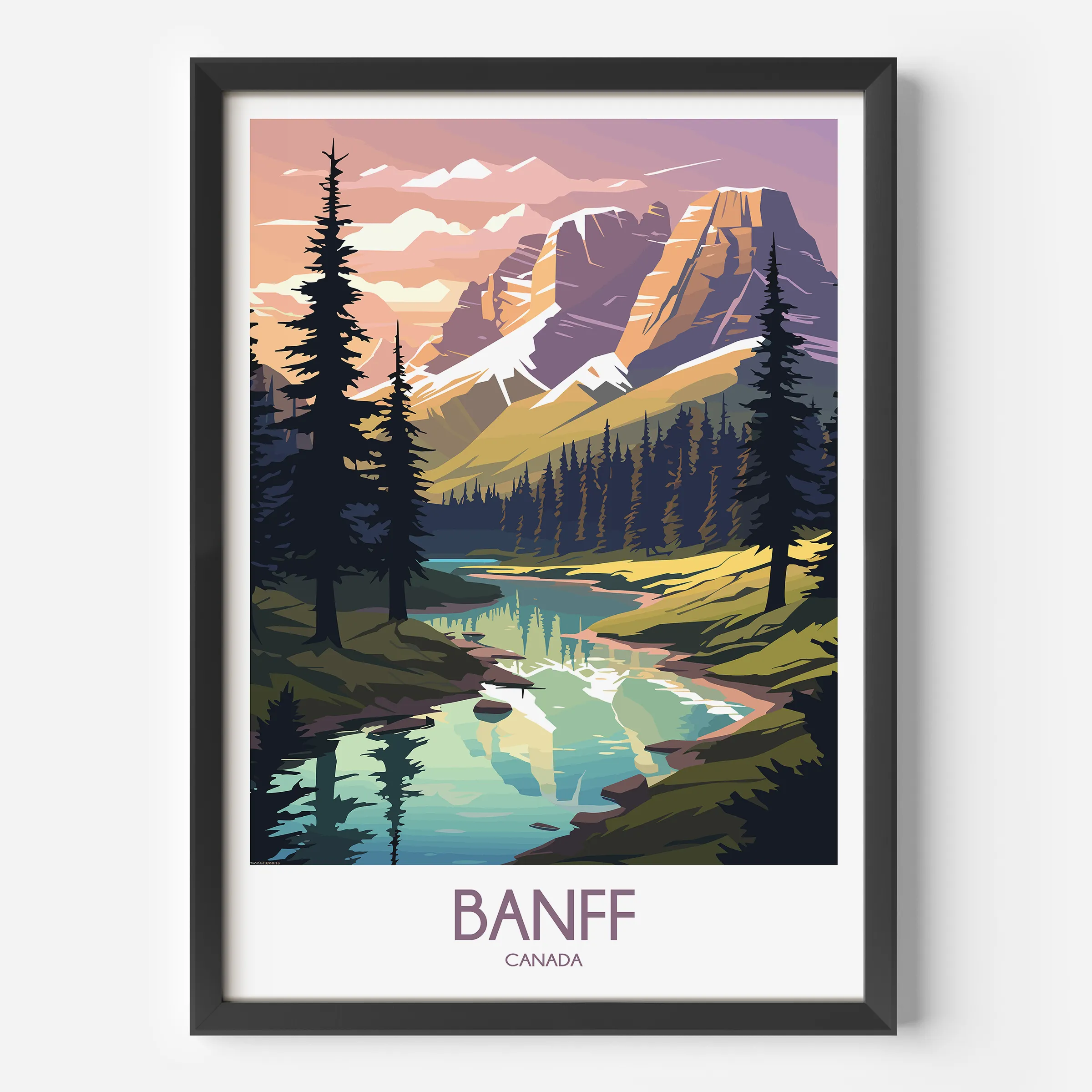Banff Travel Memory Gift