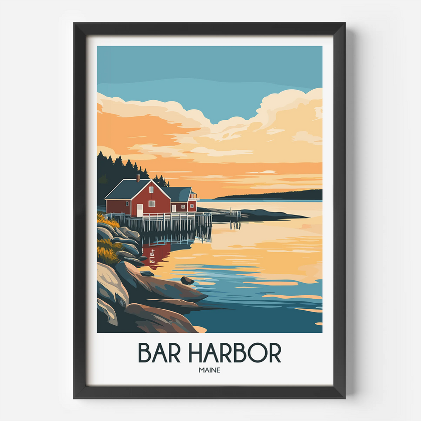 Bar Harbor Gallery Quality Print