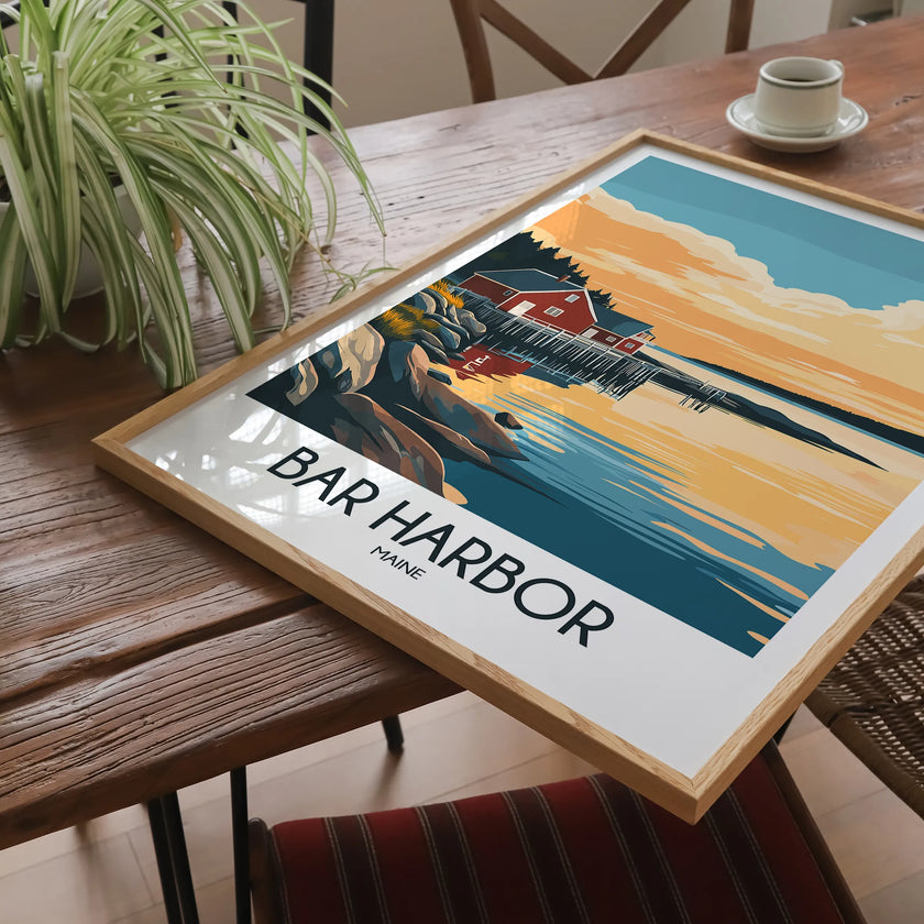 Bar Harbor Home Office Decor