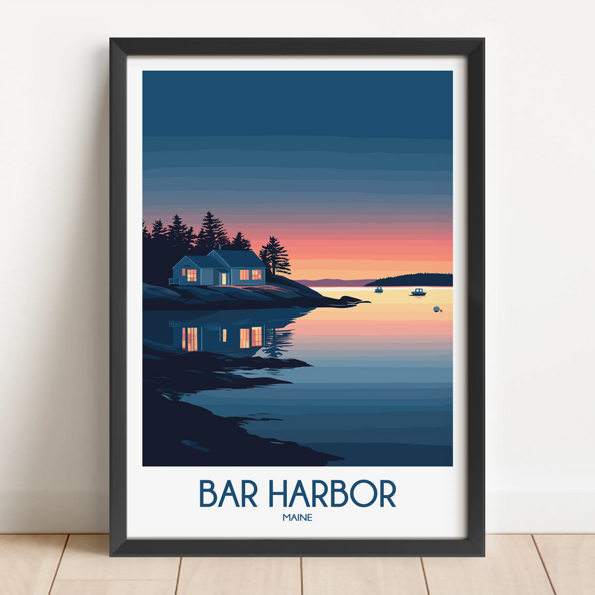 Bar Harbor Home Office Decor