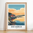 Bar Harbor Minimalist Wall Art