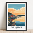 Bar Harbor Scenic Landscape Art