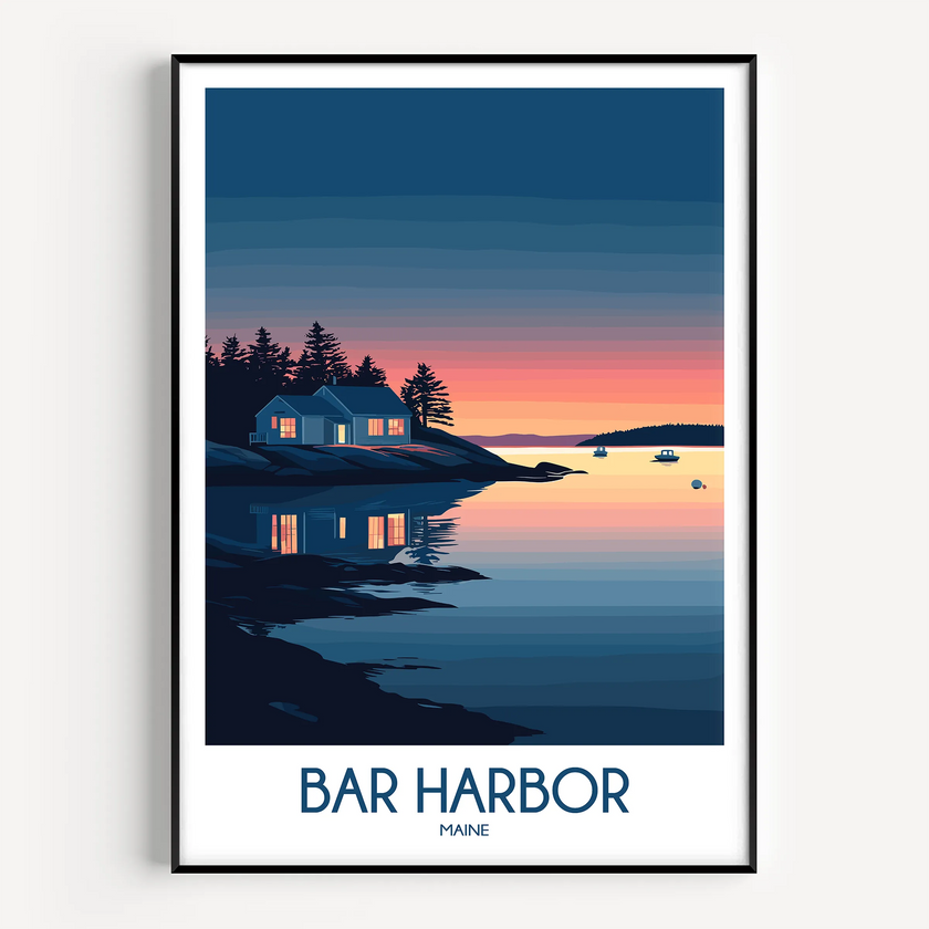 Bar Harbor Travel Memory Gift