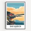Bar Harbor Travel Memory Gift