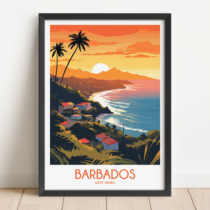 Barbados Destination Art Gift
