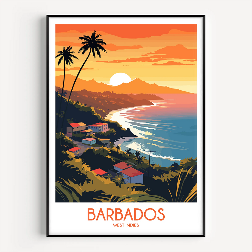 Barbados Travel Memory Gift
