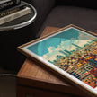 Barcelona Modern Travel Poster