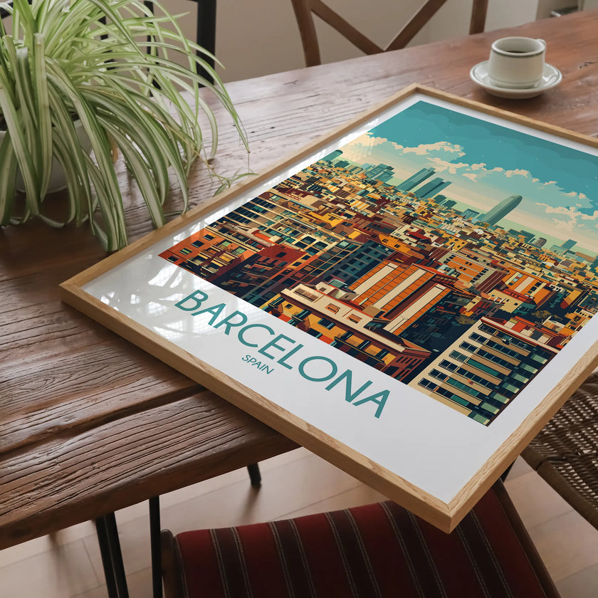 Barcelona Travel Memory Gift