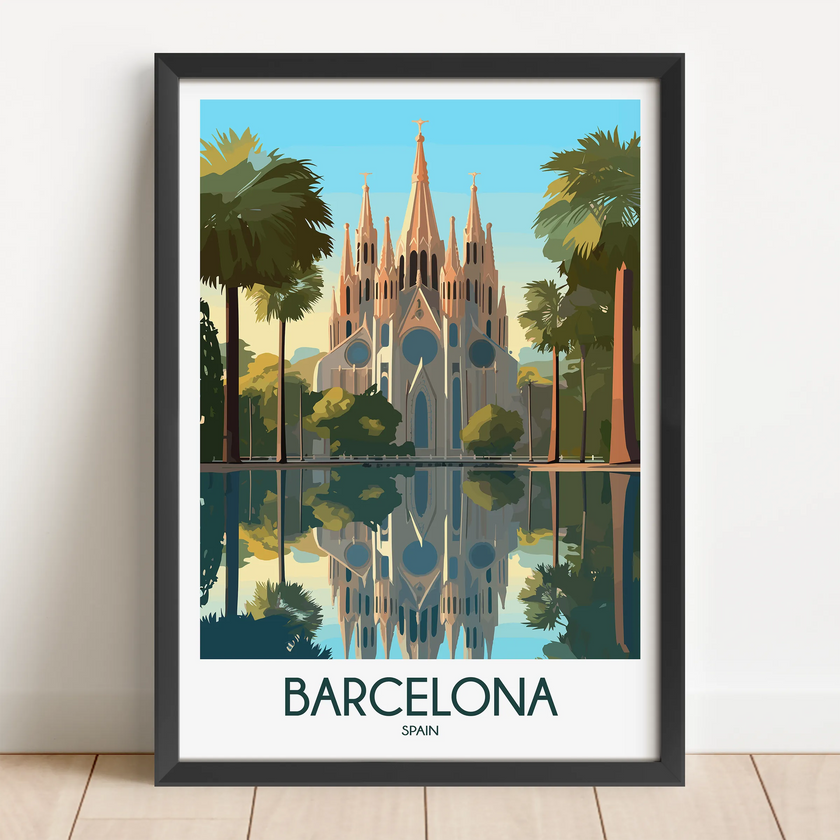 Barcelona Travel Memory Gift