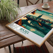 Basel Modern Travel Poster