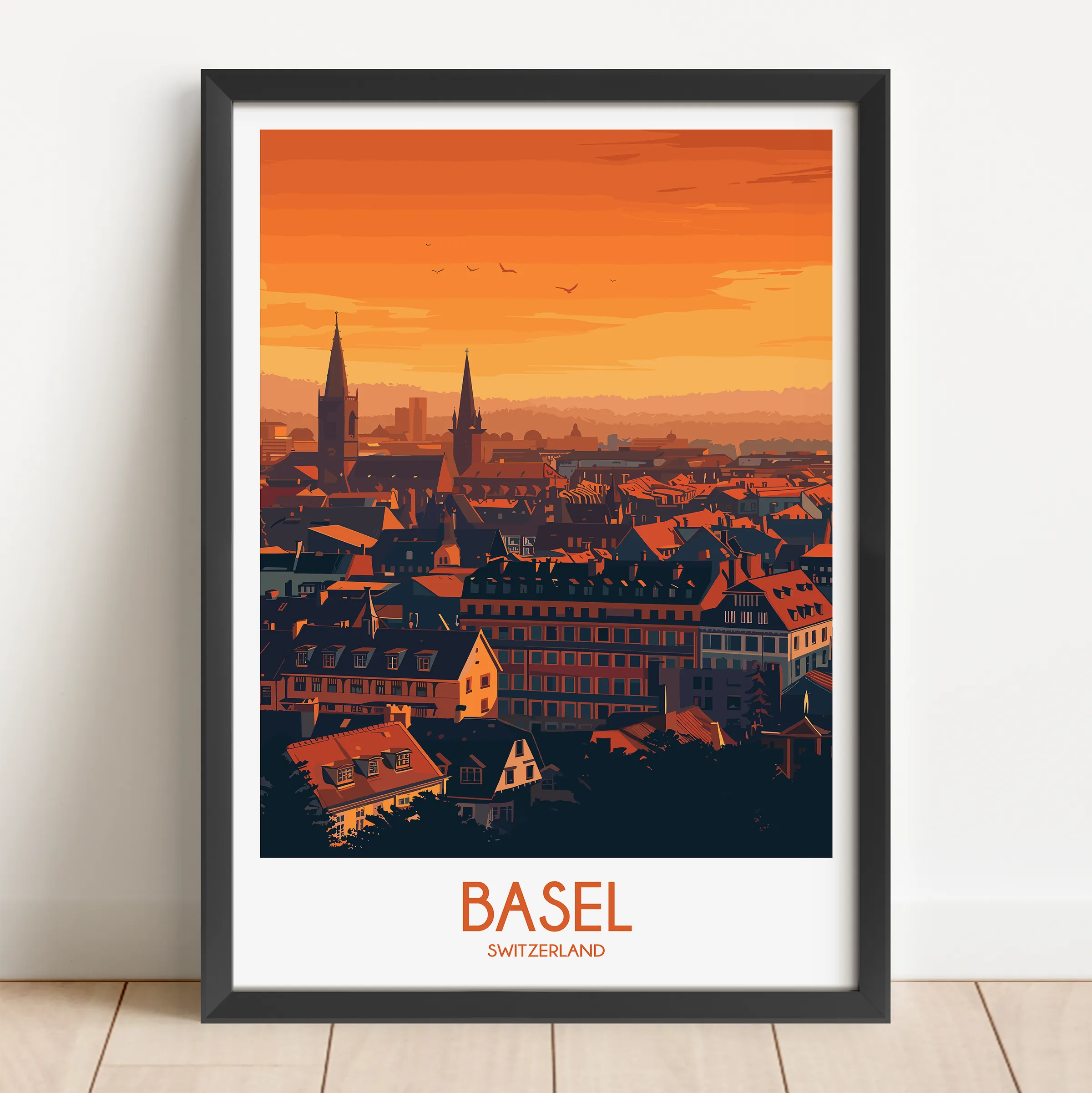Basel Travel Memory Gift