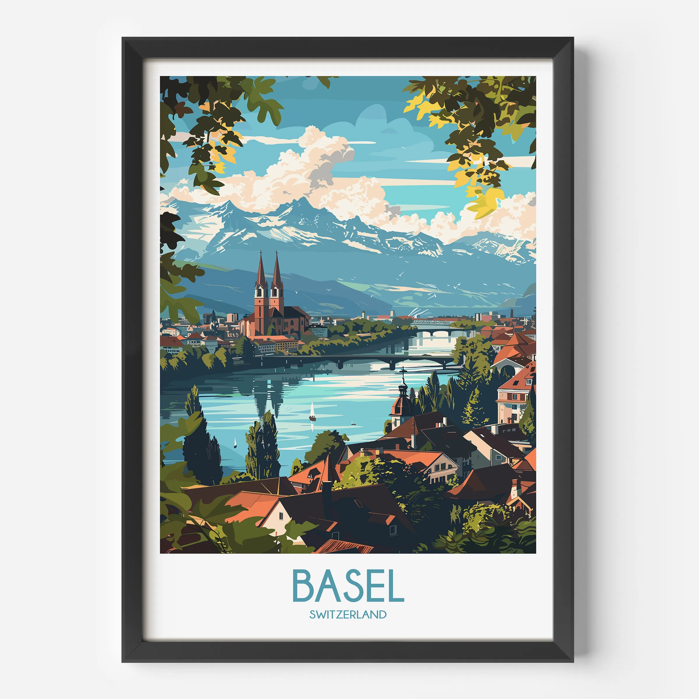 Basel Travel Memory Gift