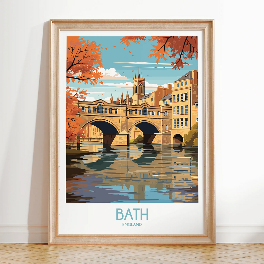 Bath Destination Art Gift