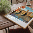 Bath Retro Travel Illustration
