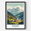 Bavaria Destination Art Gift