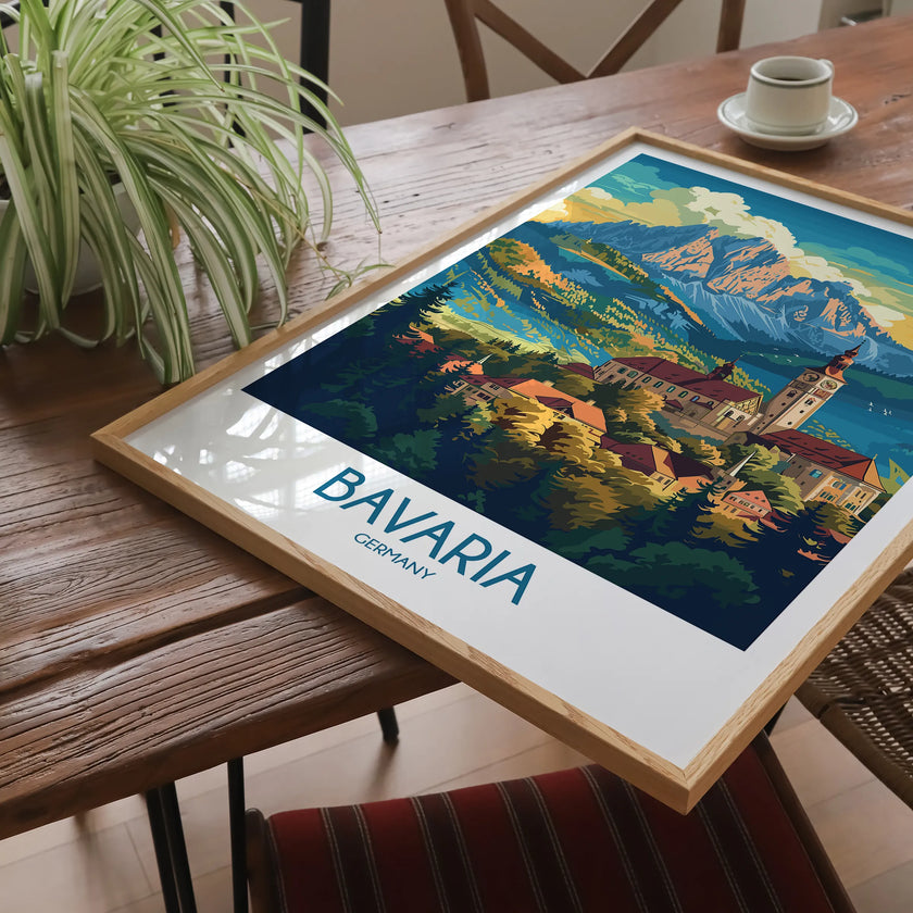 Bavaria Souvenir Poster Print