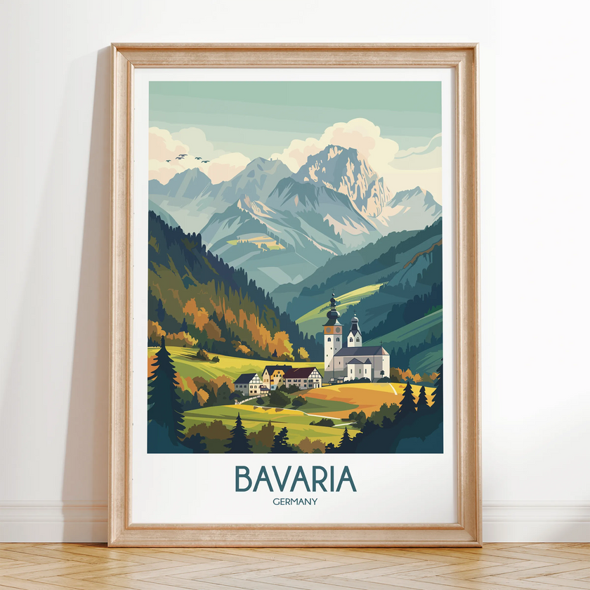 Bavaria Travel Memory Gift