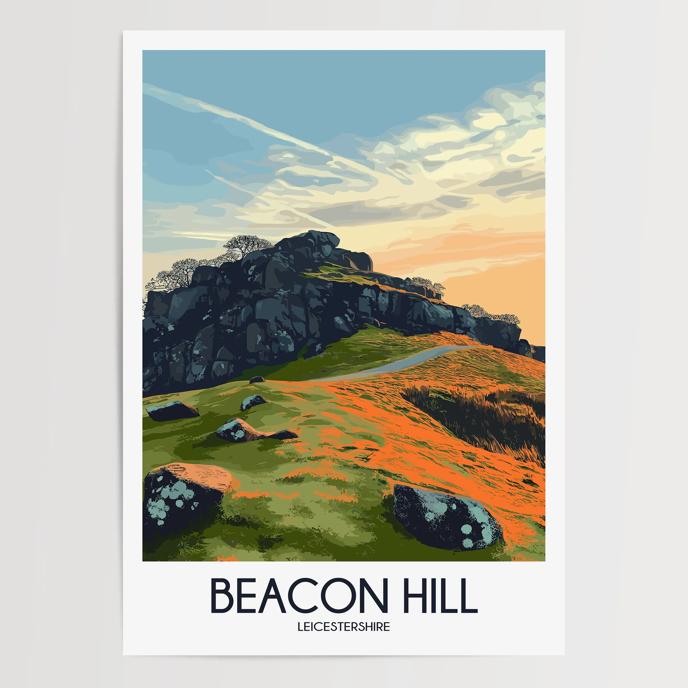 Beacon Hill Minimalist Wall Art