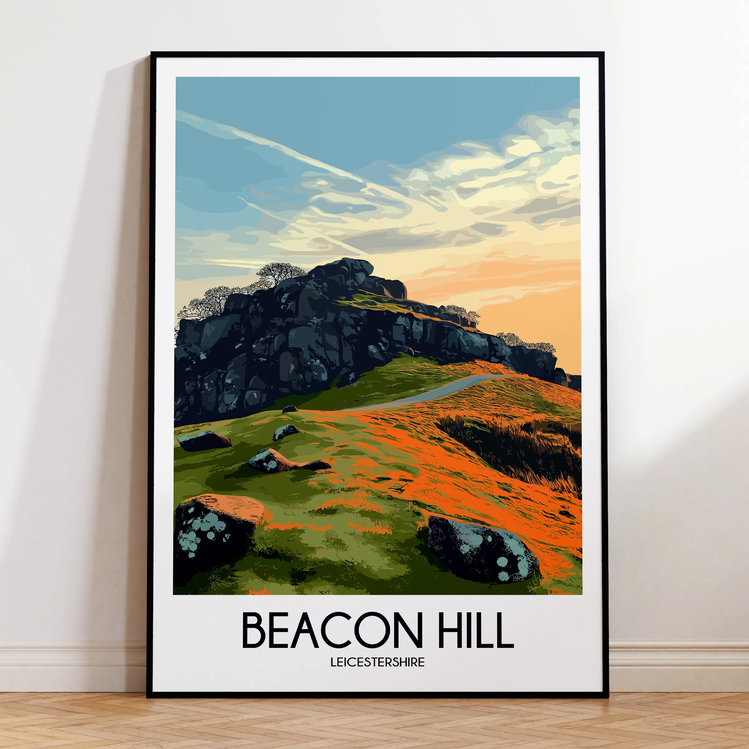 Beacon Hill Scenic Landscape Art