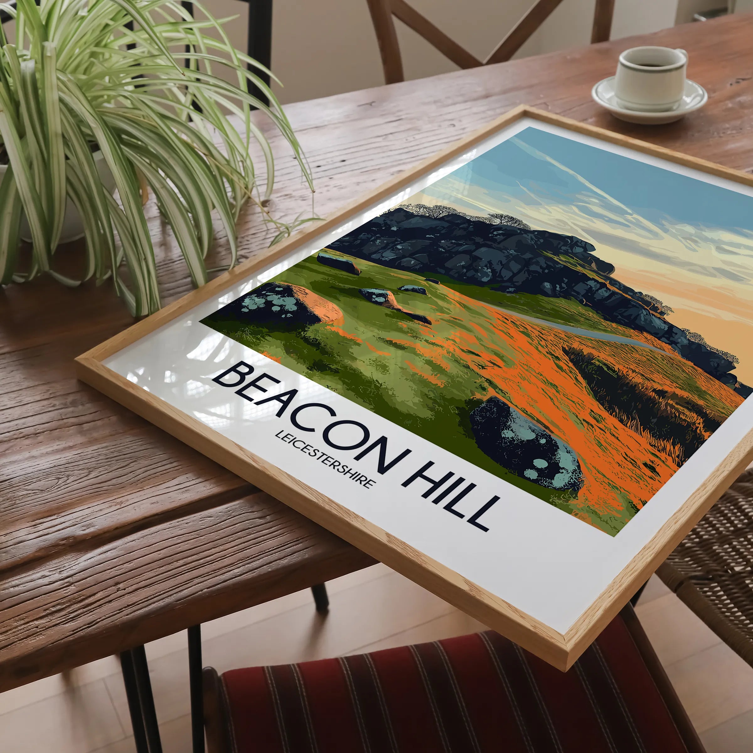 Beacon Hill Vintage Style Print