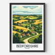 Bedfordshire Destination Art Gift