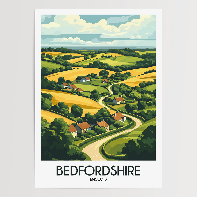 Bedfordshire Travel Memory Gift