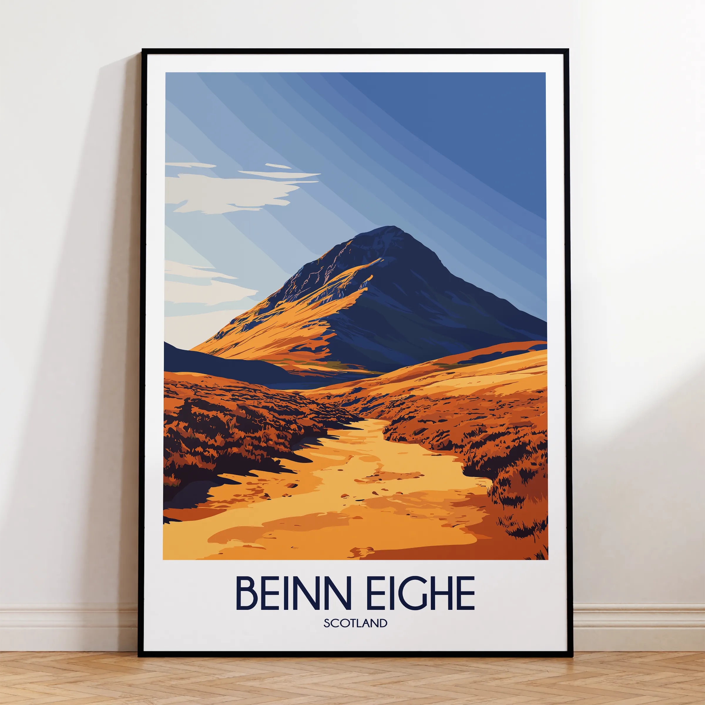 Beinn Eighe Minimalist Wall Art