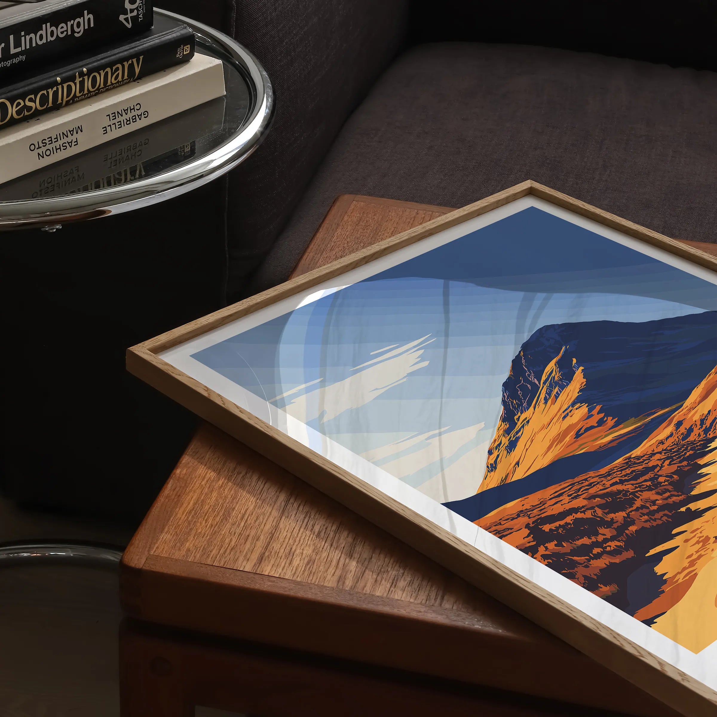 Beinn Eighe Modern Travel Poster
