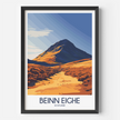 Beinn Eighe Modern Travel Poster